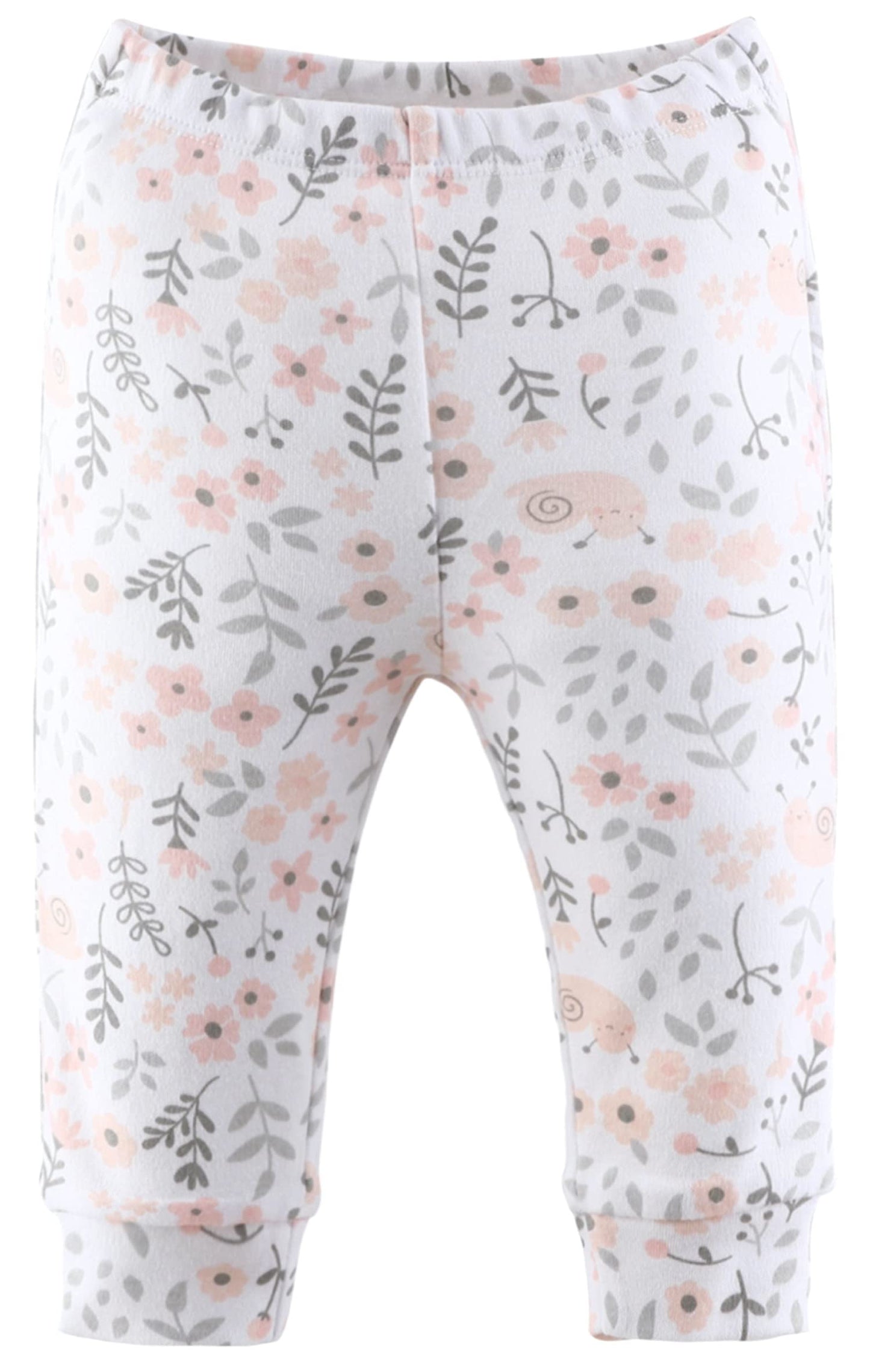 The Peanutshell 5 Pack Baby Girl Pants Set - 100% Cotton Toddler Pants For Girls, 0-3 Months Clothes For Toddlers And Babies - F