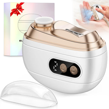 Electric Nail Clipper 2025 Upgraded 3 in 1 Rechargeable Automatic Nail Trimmer with LED Light & Clip Storage - USB Rechargeable 