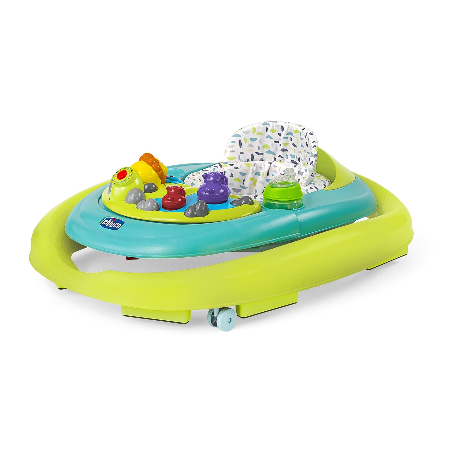 Chicco Walky Talky Baby Walker - Circles | Grey/Green