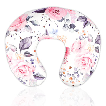 Nursing Pillow Cover Breastfeeding Pillow Slipcover for Moms Soft Breathable Organic Knit Fabric Newborn Infant Feeding Pillow C