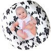 Baby Lounger Cover, Bear Newborn Lounger Cover For Boys , Snugly Fit Infant Lounger For Baby, Infant Removable Slipcover, Animal