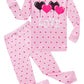 Kikizye Baby Girls Valentine'S Day Pajamas Kids Love Long Sleeve Pjs Sets Toddler Valentines Cotton Jammies Size 12-18 Monthes