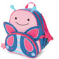 Skip Hop Toddler Backpack, Zoo Preschool Ages 3-4, Butterfly
