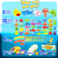 Goody King Magnetic Fishing Game Pool Toys for Kids - Bath Outdoor Indoor Carnival Party Water Table Toys Fish for Kids Age 3 4