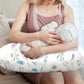 Nursing Pillow Cover Breastfeeding Pillow Slipcover For Moms Soft Breathable Organic Knit Fabric Newborn Infant Feeding Pillow C