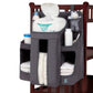 Hiccapop Hanging Diaper Organizer For Changing Table, Cribs And Walls, Diaper Stacker And Nursery Organizer | Hanging Storage Ca