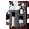 Hiccapop Hanging Diaper Organizer For Changing Table, Cribs And Walls, Diaper Stacker And Nursery Organizer | Hanging Storage Ca