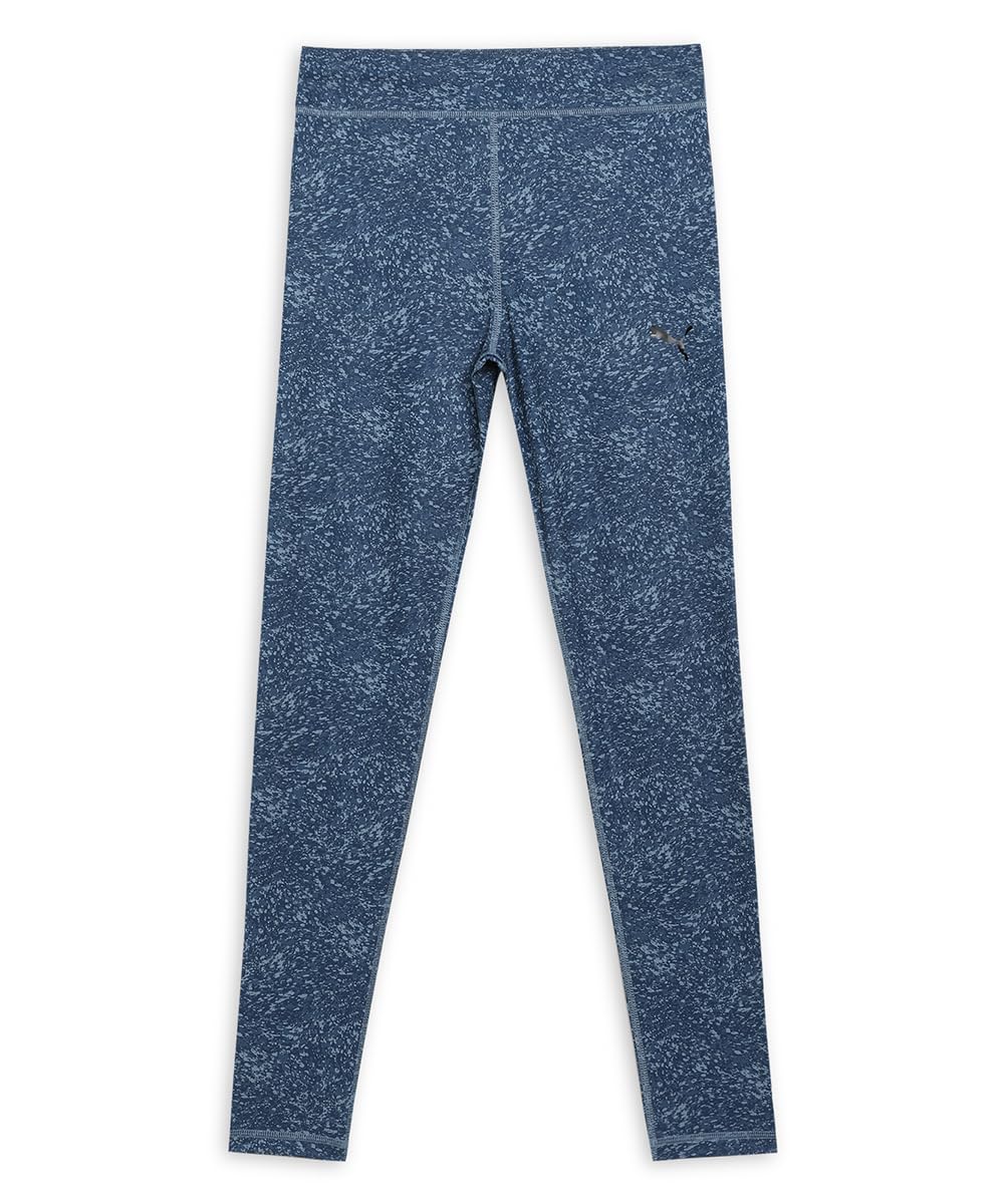 PUMA , Girls, TAD ESS AOP Tights, Cool Blue, 1112Y (68851234)