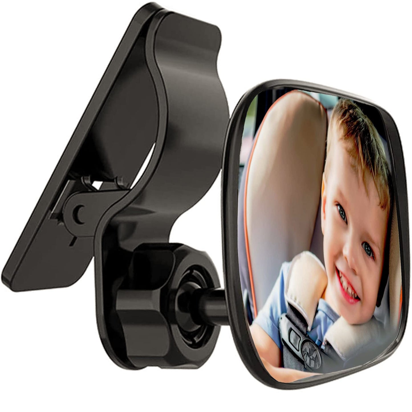 Baby Car Mirror - Adjustable Wide Angle Rearview for Infant Toddler Backseat Safety