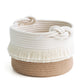 CherryNow Woven Storage Basket Clothes Hampers for Laundry, Tall Wicker Laundry Baskets for Blankets, Decorative Baskets for Hom