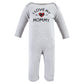 Hudson Baby Girls Unisex Cotton Coveralls, Buffalo Plaid Family, 18-24 Months, Buffalo Plaid Family, 18-24 Months Us