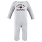 Hudson Baby Girls Unisex Cotton Coveralls, Buffalo Plaid Family, 6-9 Months, Buffalo Plaid Family, 6-9 Months Us