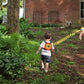 Fitarts Toddlers Leash + Anti Lost Wrist Link Child Kids Safety Harness Kids Walking Wristband Assistant Strap Belt For Boys Pin