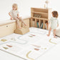 BG-BABYGO Baby Play Mat, Foldable&Waterproof Baby Play Mat for Floor, Reversible Foam Playmats for Babies Boy and Toddlers Infan