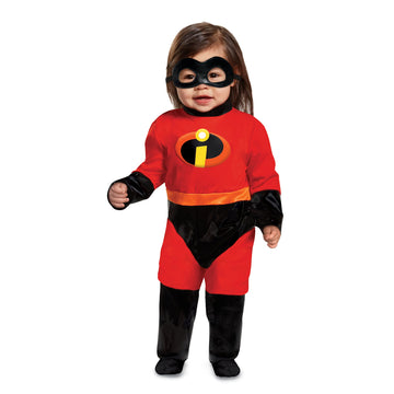 Disguise Kid'S Incredibles Infant Classic Costume, Red, 12-18M