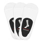 Faton Men And Women Cotton Invisible Socks For Loafer/Juti With AntiSlip Anti Skit Support || (White, Free Size) (3)