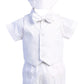 Pink Princess Baptism Outfits For Boys Baby Boy Christening Outfit Baptismal Cotton Clothes Ropa De Bautizo Para Nio 3 Month Whi