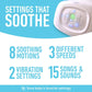 Graco Sense2Soothe 2-In-1 Baby Swing And Portable Rocker With Cry Detection Technology - Sailor