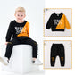 3T Boy Clothes 2T Toddler Boy Clothes Fall Winter Outfits Cotton Color Block Sweatshirt Long Pants Cute Baby Boys Clothes Set 2