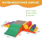 Tolead Toddler Foam Climbing Set Indoor - Kids Climb & Crawl Soft Activity Playset - Toddler Climber Gymnastics Equipment For Wa