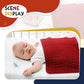 Irenare 6 Pieces Large 20 X 10 Inch Muslin Burp Cloths Multi-Colors Washcloths Burping Cloth Diapers 6 Absorbent Layers Muslin F