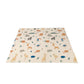 Nuby Reversible Baby Floor Mat - Foldable And Lightweight Baby Play Mat For Floor - Easy Storage And Travel - Safari