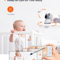 Yeluor 2K Baby Monitor, Baby Monitor With Camera And Audio, 5' Color Display, Infrared Night Vision, 2-Way Talk, Temperature &
