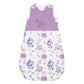abracadabra Muslin Cotton Sleeveless Wearable Sleeping Bag & Blanket Sack for Newborns & Infants, 618 Months (Villandry)  Purp