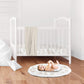 Sweet Jojo Designs Leaf Boy Or Girl Baby Playmat Tummy Time Infant Play Mat - Gender Neutral Floral Ivory Beige Taupe And White