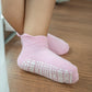 Rative Ankle Anti Slip Non Skid Cotton Socks With Grips Grippers For 0-6 Month Babies Baby Infant Boy Boys Girl Girls (0-6 Month