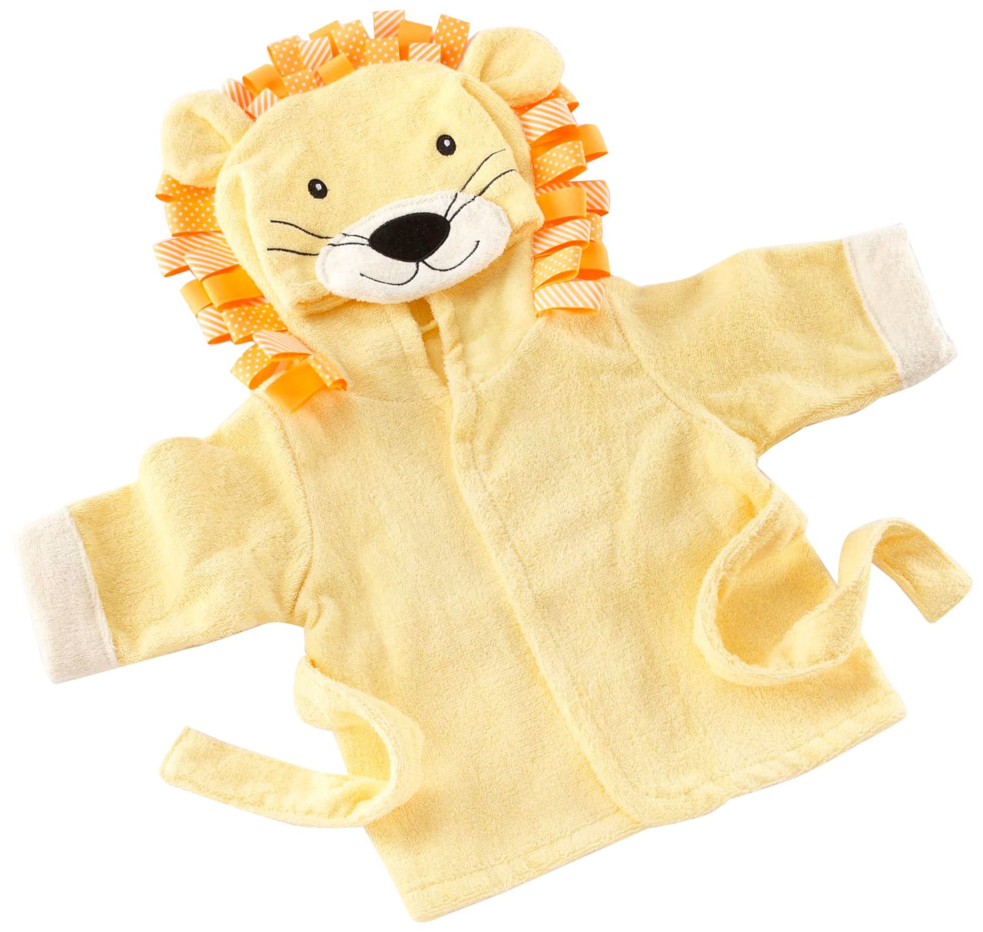 Baby Aspen 'Big Top Bath Time Lion Hooded Towel/Robe, 0-9 Months