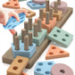 Zartores Montessori Toys for 1 2 3 Year Old Boys Girls, Shape Sorter Wooden Toys for Toddlers 1-3, Toddler Toys Age 1-2, 1 2 3 Y