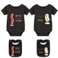 Ysculbutol Baby Bodysuits Unisex Boys Girls Long Sleeve White Twin Clothes Boy Girl Perfect Together Newborn To 12 Months (Black