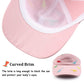 Bamery Toddler Baseball Hat For Boys&Girls Baby Baseball Cap Embroidery Dinosaur Kids Hat For 2-6T (Dinosaur Pink, 2-6T)