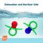 RaZbaby 2-Pack Silicone Berrybumps Baby Teething Toys - BPA Free, Hands Free Design, Teething Relief