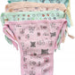 Fabsquare 06 Months New Born Baby Washable Reusable Hosiery Cotton Diapers Nappy (Pack Of 12)