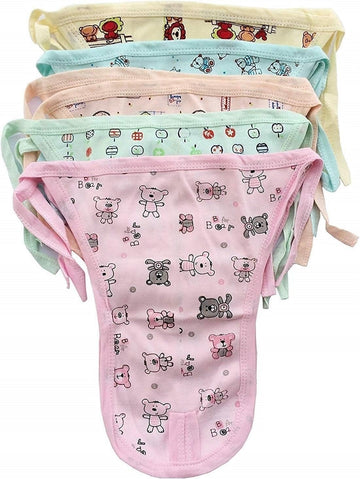 Fabsquare 06 Months New Born Baby Washable Reusable Hosiery Cotton Diapers Nappy (Pack Of 12)