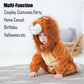 Qiaoniuniu Halloween Baby Lion Costumes With Mane, Toddler Outfit Infants Cosplay Romper 2-3 Years