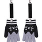 Century Star Elastic Mitten Clips For Toddlers Glove Clips For Kids Babys Adults Winter Boys Girls Mitten Clips 2 Pairs Black&Na