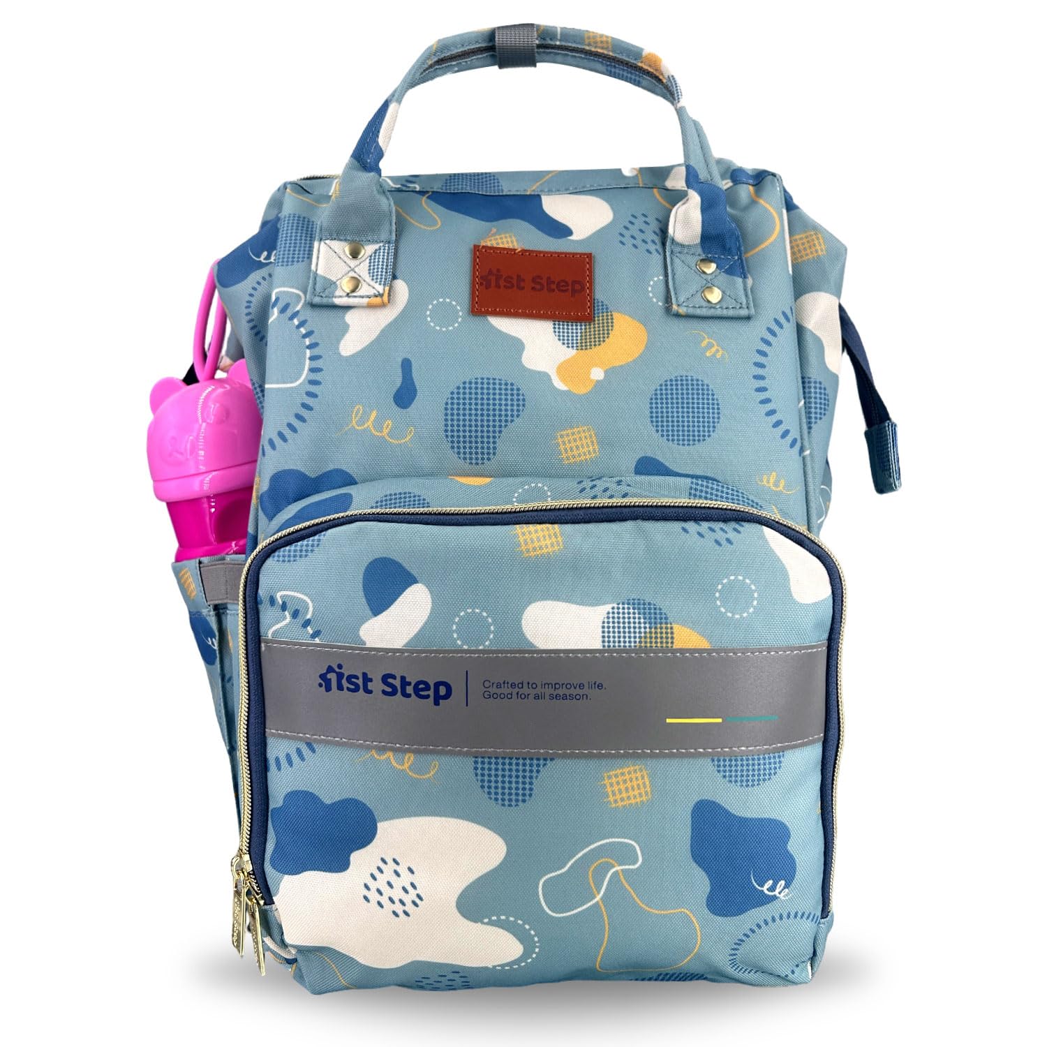 1St Step Smart And MultiFunctional Diaper Bag (Mint Green 1)