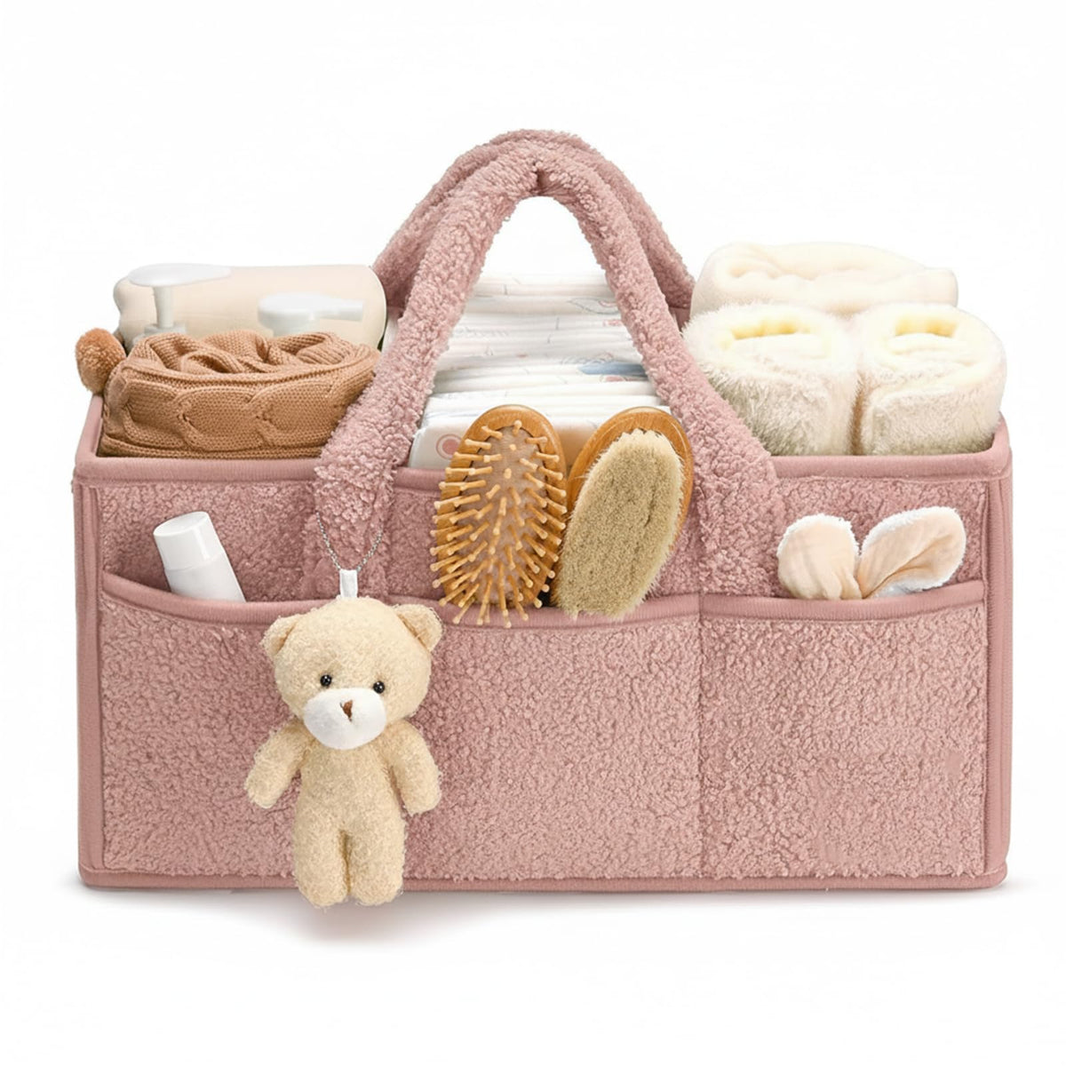 Comioke Portable Storage Pram Bags, Buggy Organiser Bag with Shoulder Strap, Buggy Pram Bag Baby, Organiser Universal for Carryi