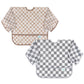 Bumkins - Sleeved Bib -For Boys & Girls, Babies & Toddlers 6-24 Months - Lightweight, Durable, Waterproof - Long Sleeve Bib - Ca