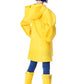 Fun Costumes Coraline For Kids, Girls Coraline Storybook Yellow Rain Jacket Medium
