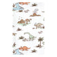 Hudson Baby Unisex Baby Cotton Flannel Burp Cloths, Dinosaur Adventures 10-Pack, One Size