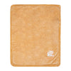 NAMAN Reversiable Ultrasoft Newborn Baby Wrapper Baby Blanket for Baby boy and Baby GirlBrown_Cartoon.Emb.