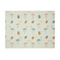 Childlike Behavior Baby Play Mat - 78X52-Inch Reversible Tummy Time Mat For Infants And Toddlers - Foldable Foam Baby Floor Play