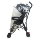 Stroller Rain Cover Baby Stroller Cover For Toddler Umbrella Stroller,Lightweight Travel Stroller,Windproof Waterproof Weather S