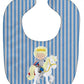 Carolines Treasures Blonde Boy Prince on Horse Baby Bib, Multicolor, Large