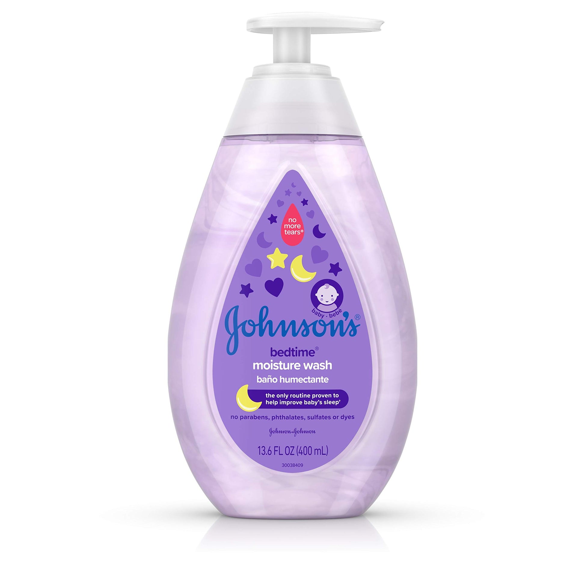 Johnsons Baby Bedtime Wash Moisture 13.6 Ounce (400Ml)