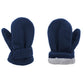 American Trends Kids Winter Mittens Fleece Toddler Snow Gloves Warm Mitten For Kid Baby Boy Girl Ski Glove Black&Red M
